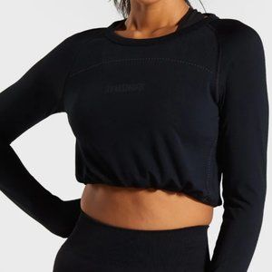 Gymshark Breeze Lightweight Crop Top Long Sleeve